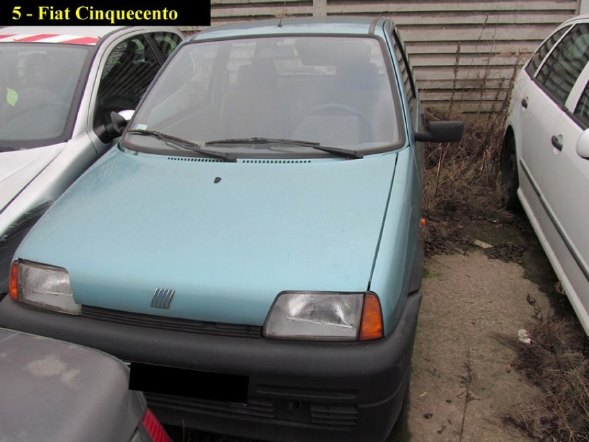 Fiat Cinquecento odholowany w dniu 8 kwietnia 2016 r. z ul....