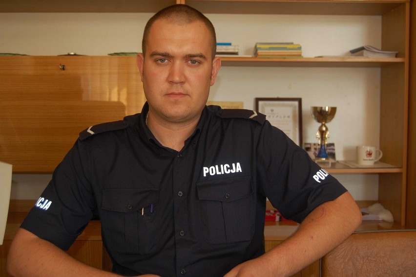 Sierżant Michał Zajst – jeden z bohaterskich policjantów