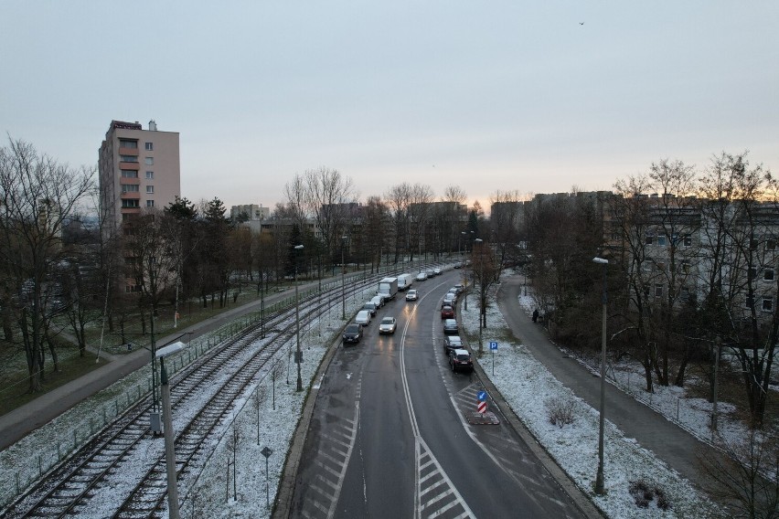 Kraków. Od poniedziałku 6.02 rusza przebudowa ulicy Teligi. Będą utrudnienia w ruchu ZDJĘCIA