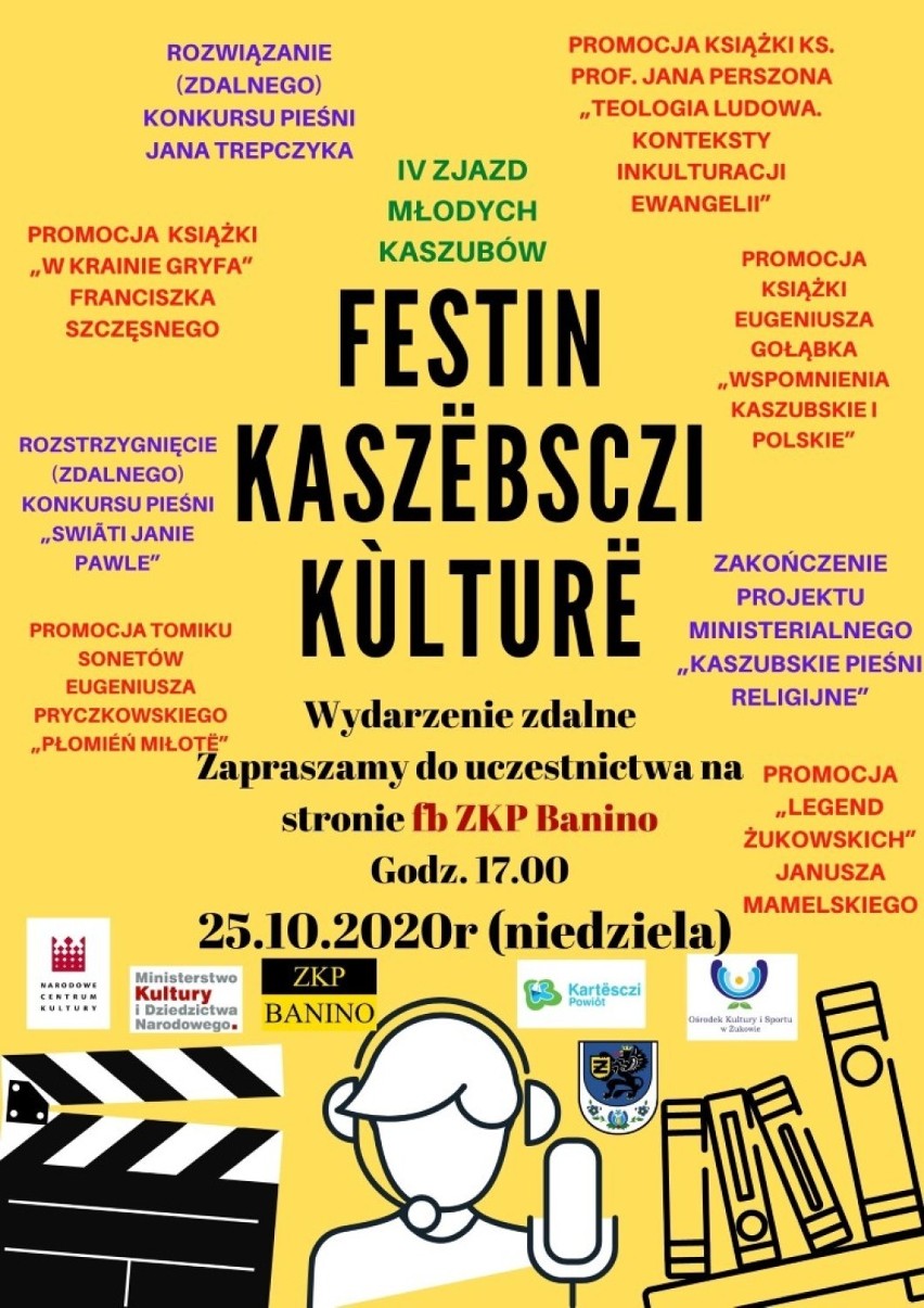 Festin Kaszëbsczi Kùlturë w Baninie - zdalnie, z tysiącem widzów!