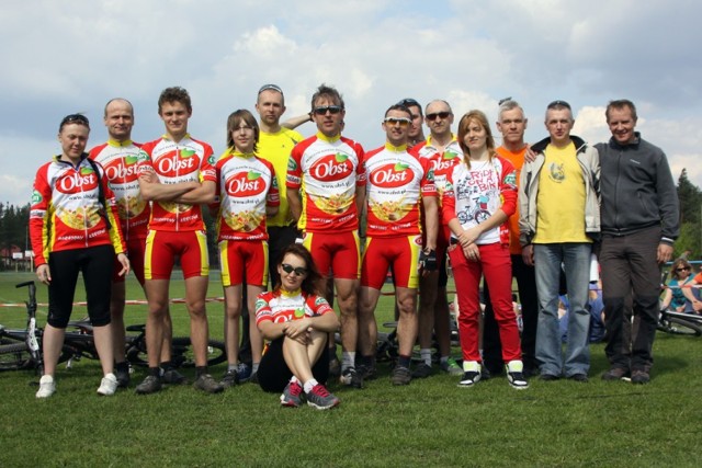 Obst Team Chełm - drużyna Obst reprezentowała Chełm na Maratonie Kresowym w minioną niedzielę. Zdjęcie z archiwum drużyny