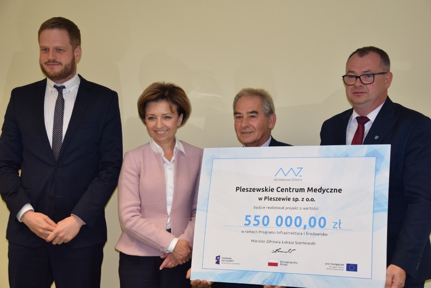 Pleszewskie Centrum Medyczne otrzymało dofinansowanie na zakupu sprzętu medycznego dla Szpitalnego Oddziału Ratunkowego