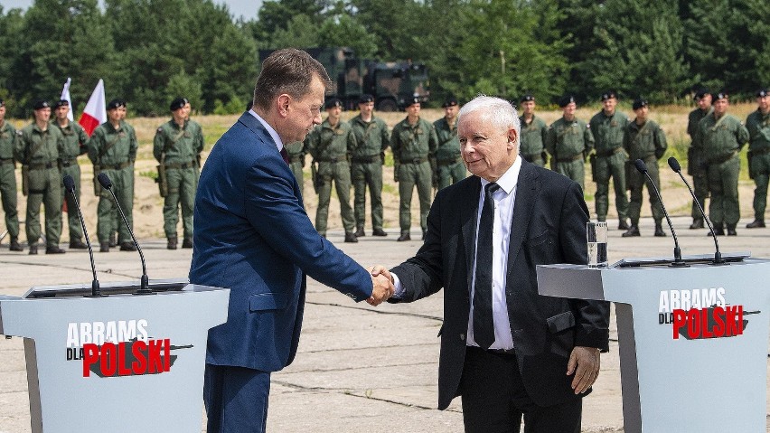 14 lipca br. w Wesołej, Mariusz Błaszczak, minister obrony...