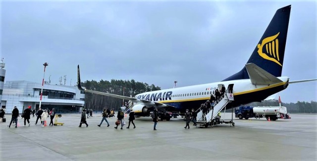 Linia Ryanair zainaugurowała połączenie z portu lotniczego Szczecin - Goleniów do Warszawy