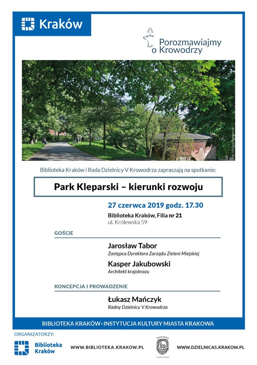 Jak na nowo urządzić park w centrum Krakowa?     