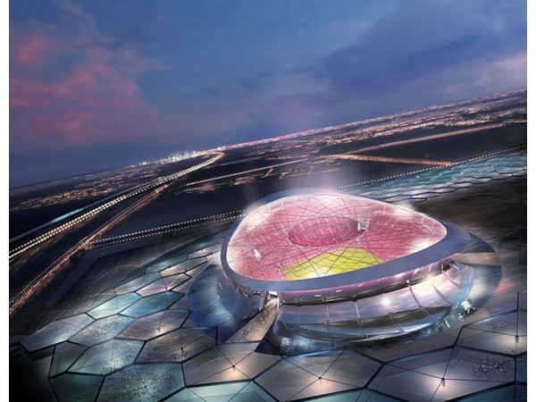 Projekt stadionu Lusail Iconic Stadium na Mundial w Katarze