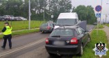 Wałbrzych: Wypadek trzech samochodów nieopodal WSSE. Jedna osoba ranna