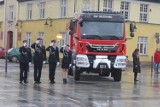 Strażacy ochotnicy z Drezdenka dostali nowy wóz. Nadali mu imię Bolek 