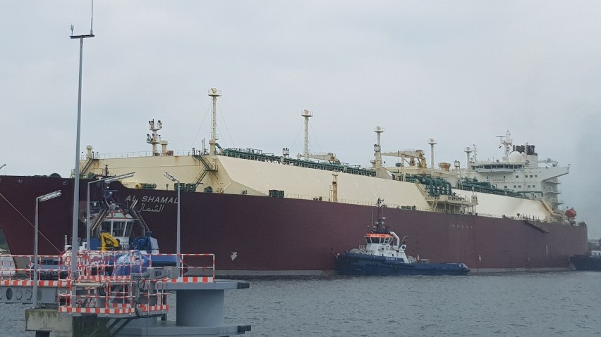 Świnoujski terminal LNG przyjął sto sześćdziesiątą czwartą dostawę gazu. Tym razem pochodzącą z Kataru 