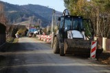 Targanice. Droga powiatowa zamknięta na czas remontu, kierowcy muszą korzystać z objazdów [03.03.2021]