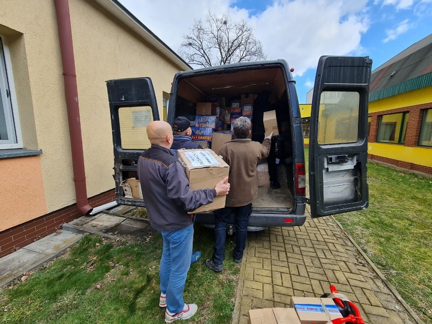 Kraśnik. To już 12 transport z pomocą humanitarną, który wyjechał na Ukrainę