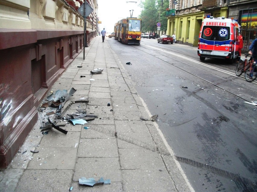 Łódź: groźny wypadek przy Kilińskiego