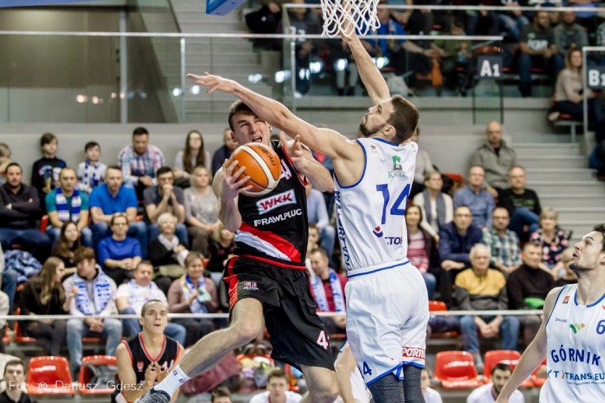 Dolnośląskie koszykarskie derby. Górnik Trans EU Wałbrzych - WKK Wrocław [ZDJĘCIA]