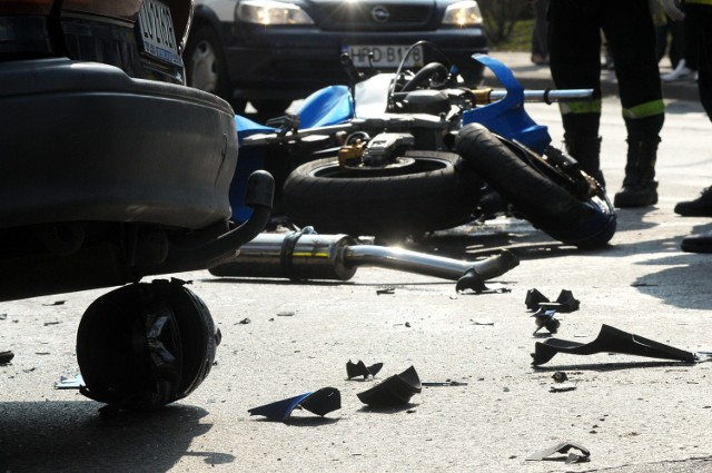 Wypadek na Lipowej: W wyniku zderzenia z toyotą, motocyklista zginął na miejscu