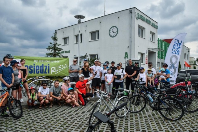 W sobotnie przedpołudnie miłośnicy dwóch kółek wyruszyli w kolejnym Rajdzie Rowerowym Sąsiadów w Osielsku.