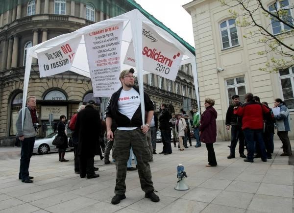 Namiot Stowarzyszenia Solidarni 2010