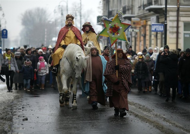 Orszak Trzech Króli w Piotrkowie 2016