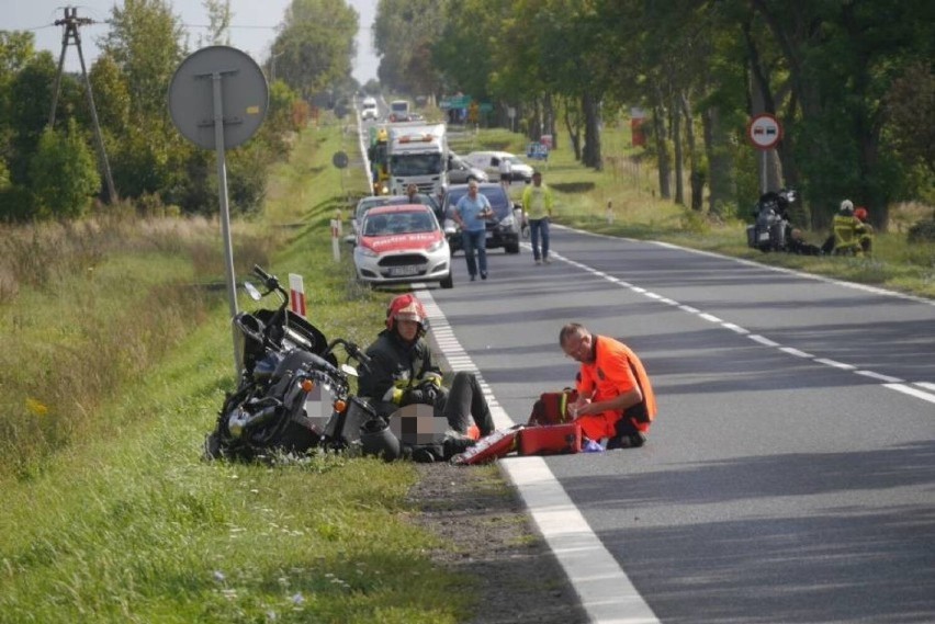 Zdjęcia z wypadku, do którego doszło we wrześniu 2019 roku