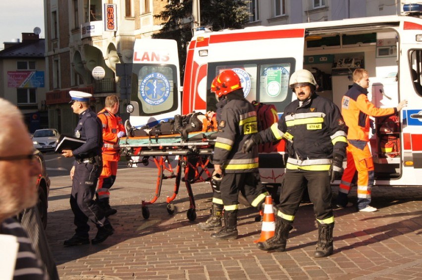 Wypadek w Tarnowie
