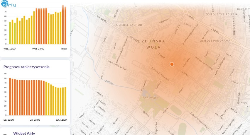 Czy dziś jest smog w Zduńskiej Woli? Sprawdź jakość powietrza na żywo
