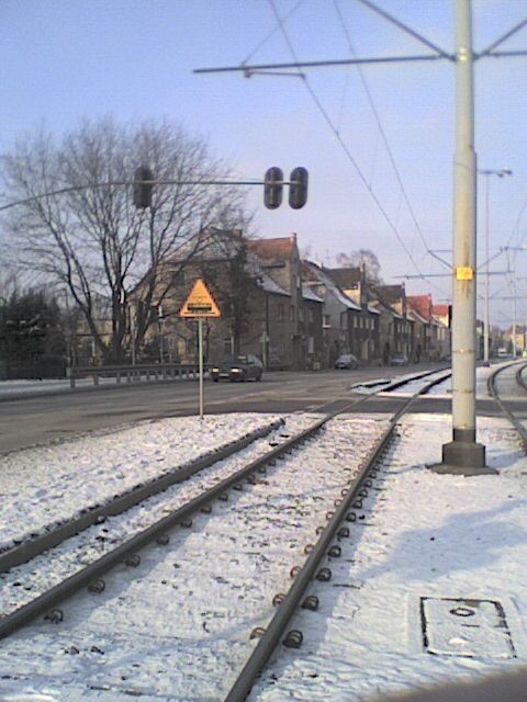 Ulica Hallera, widok w stronę Brzeźna. Od niedawna...