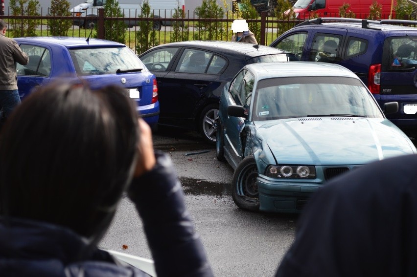 Wypadek na Obrońców Poczty Gdańskiej w Zawierciu