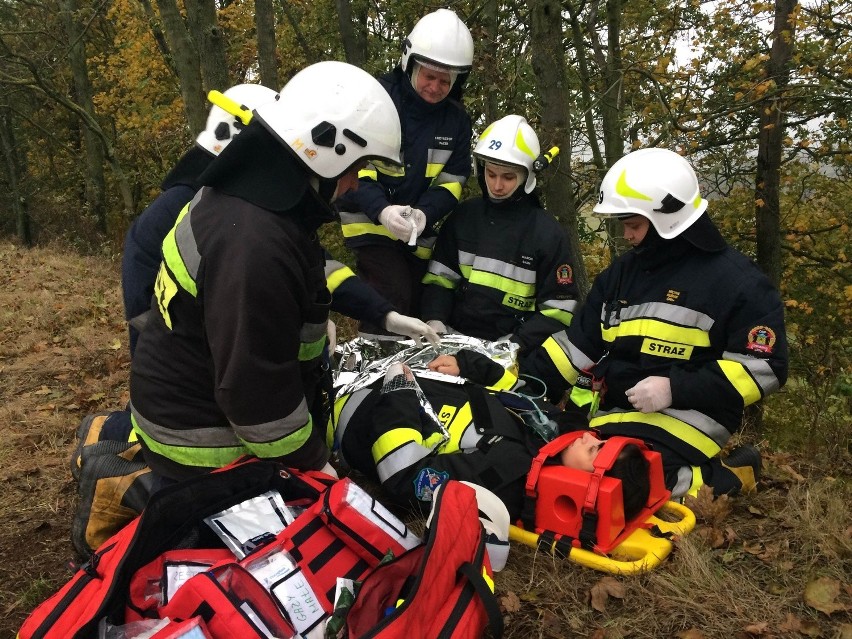 W ćwiczeniach w Kałdusie udział wzięło 10 zastępów i 54...