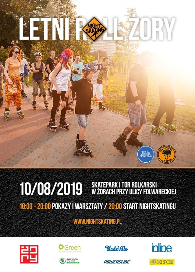 W sobotę, 10 sierpnia na terenie skateparku i terenów rekreacyjnych w Parku Cegielnia w Żorach będzie odbywać się  impreza Letni Roll.