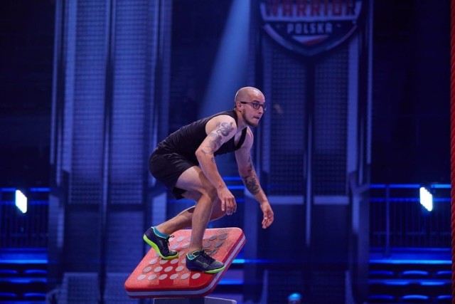 Łukasz Długosz uczestnik show Ninja Warrior Polska.