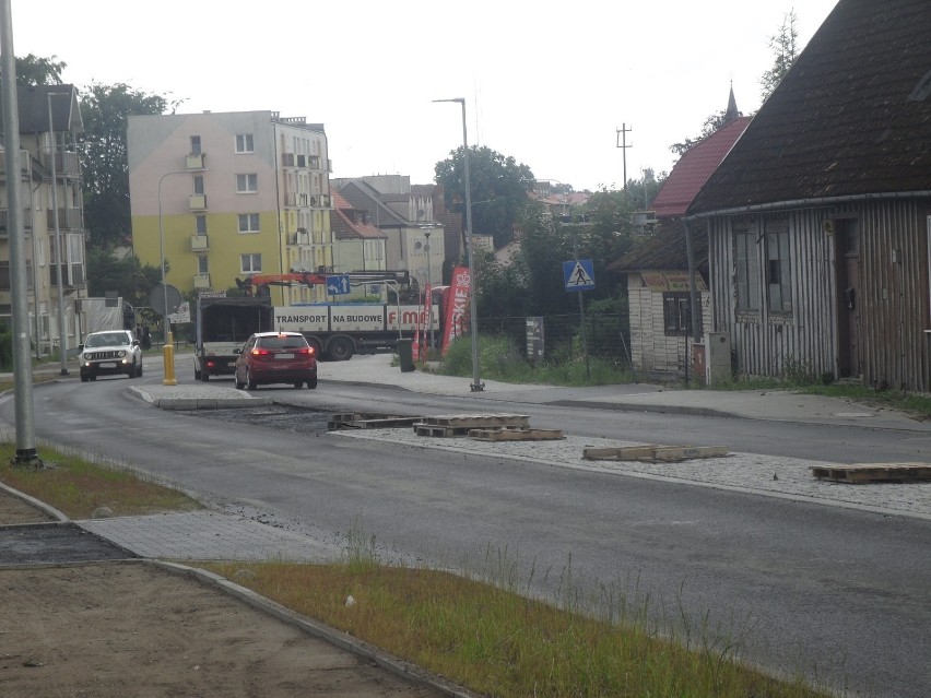 Zakończył się remont ul. Darłowskiej w Ustce, w ciągu której...