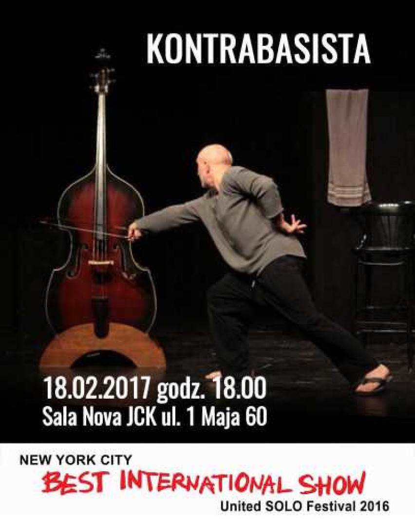 18 lutego w Jeleniogórskim Centrum Kultury o godz. 18 (Sala...