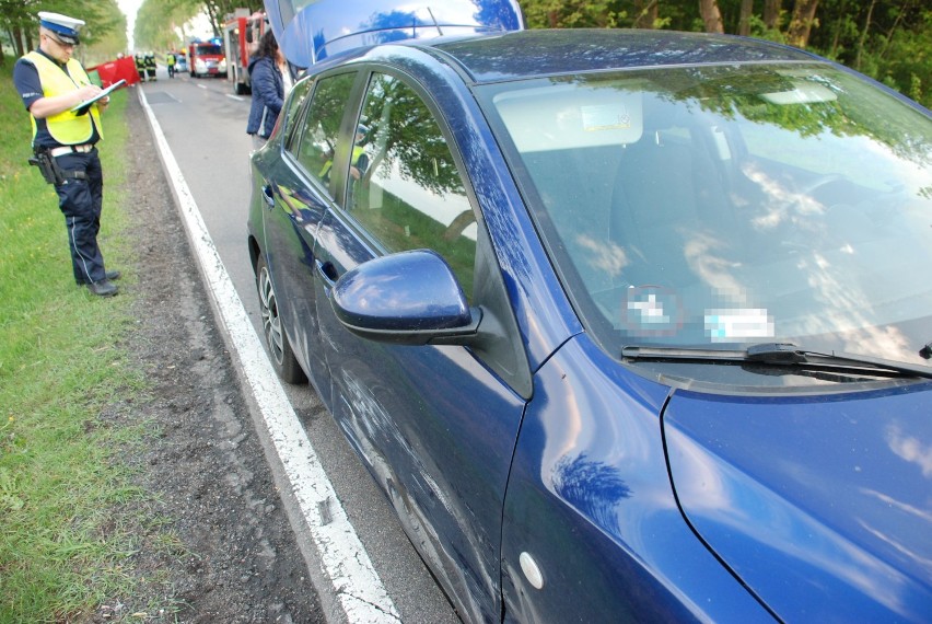 Gmina Trzebielino. Tragiczny wypadek na krajowej 21. Nie żyje 38-letnia mieszkanka Człuchowa (FOTO)