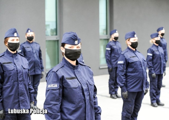 41 nowych funkcjonariuszy zasili szeregi lubuskiej policji.