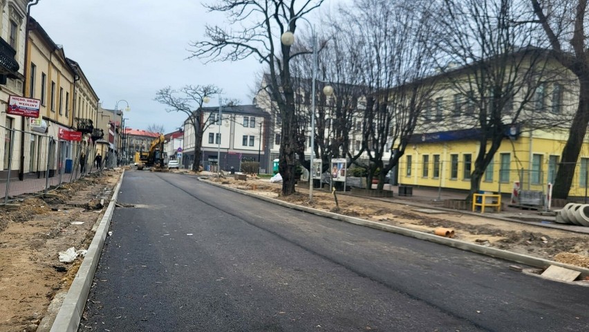 Część remontowanej ulicy Reymonta w Radomsku będzie...