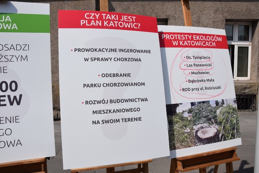 Propozycja Chorzowa dot. działki przy Parku Śląskim
