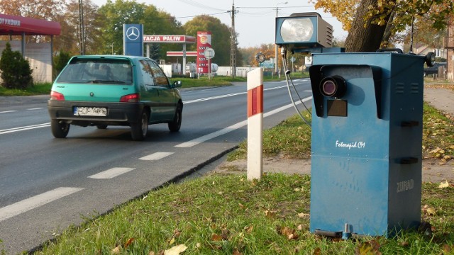 Fotoradar zniknął z Łęczycy