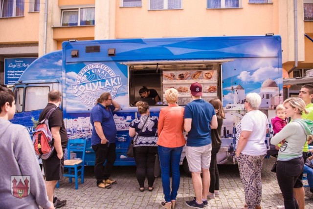 Zlot food trucków w 2018 roku.