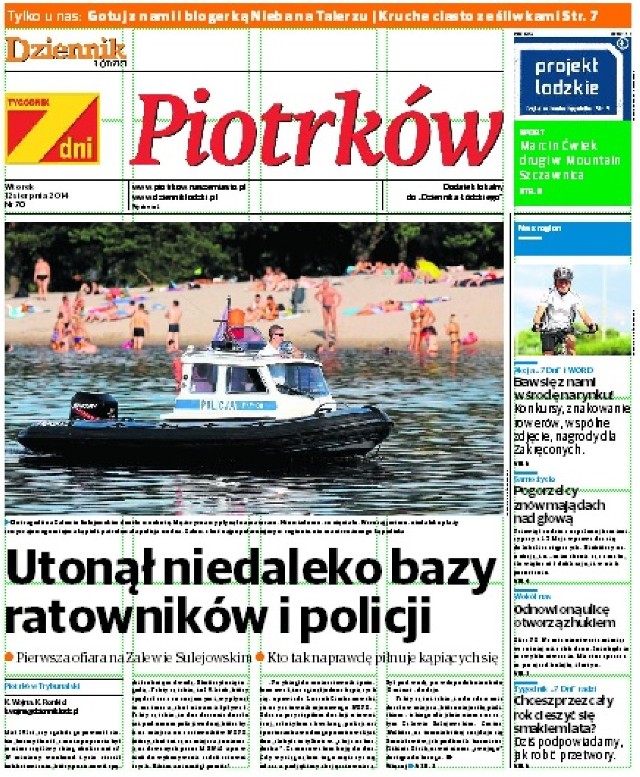 Tygodnik 7 Dni Piotrków, 12 sierpnia 2014