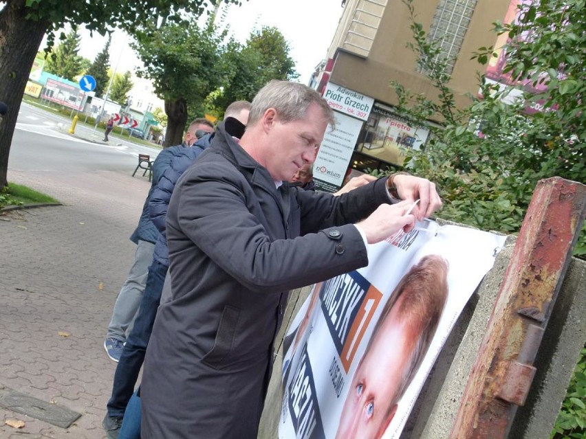 Koalicja Obywatelska ruszyła z akcja wyborczą  "Silni razem " w Zduńskiej Woli