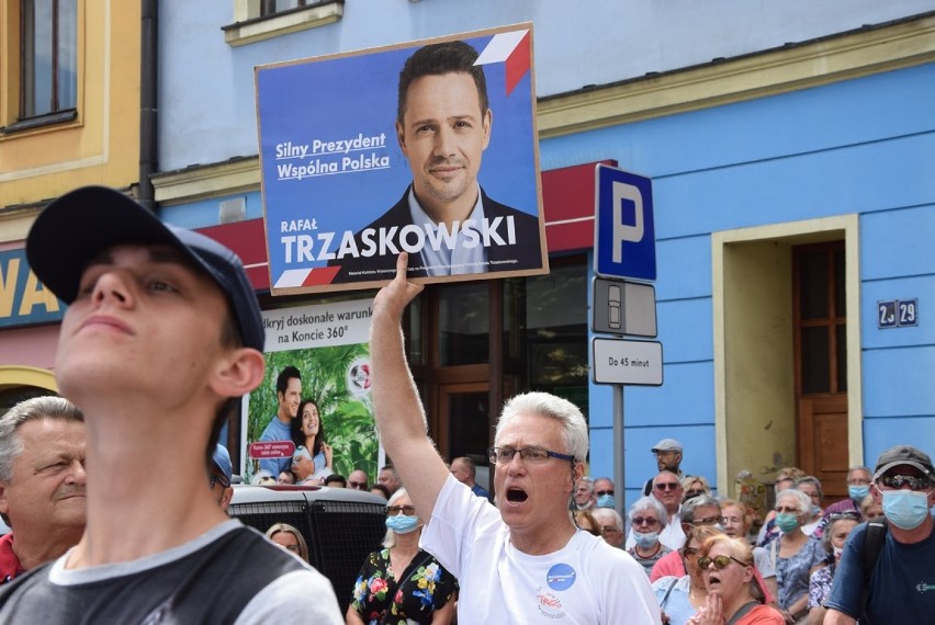 Rafał Trzaskowski w Świdnicy. Tłumy mieszkańców i wsparcie samorządowców (ZDJĘCIA)