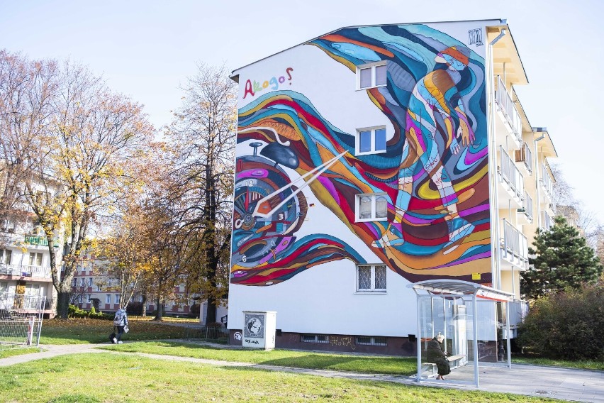 Nowy mural w Warszawie