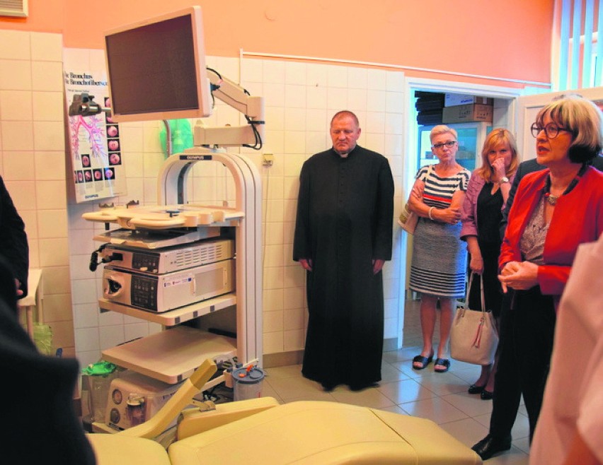 Uroczyste otwarcie nowej pracowni RTG w szpitalu w Wolicy
