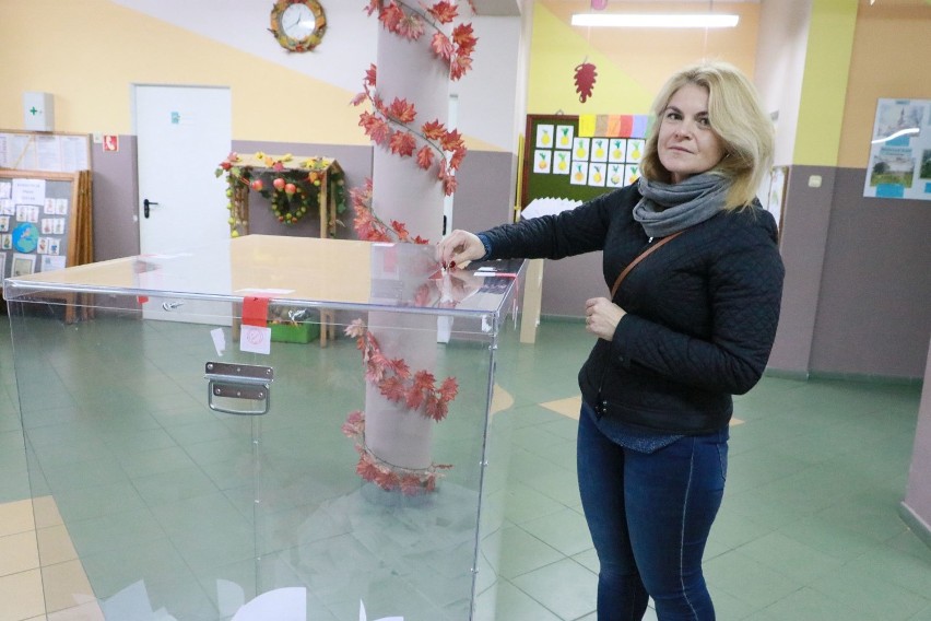 W Międzyrzeczu głosowała m.in. Małgorzata Muchajer. Liczy,...