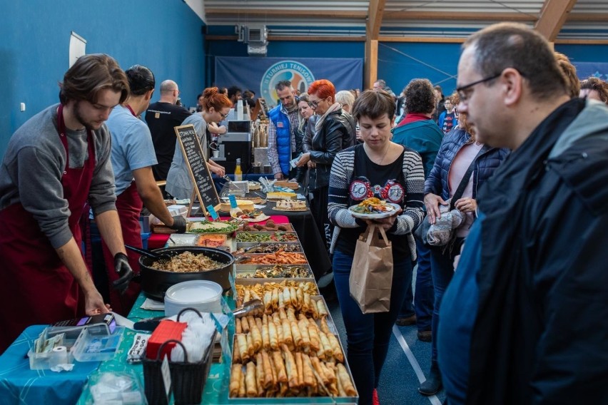 W weekend na obiektach Zawiszy odbywał się Festiwal pierogów...