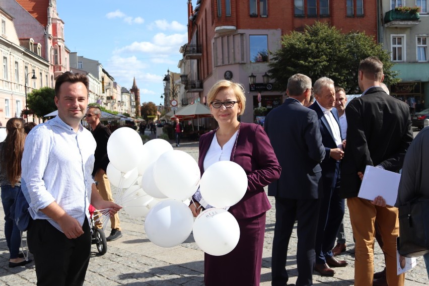 Małgorzata Kidawa-Błońska - kandydatka Koalicji Obywatelskiej na premiera RP w Gnieźnie