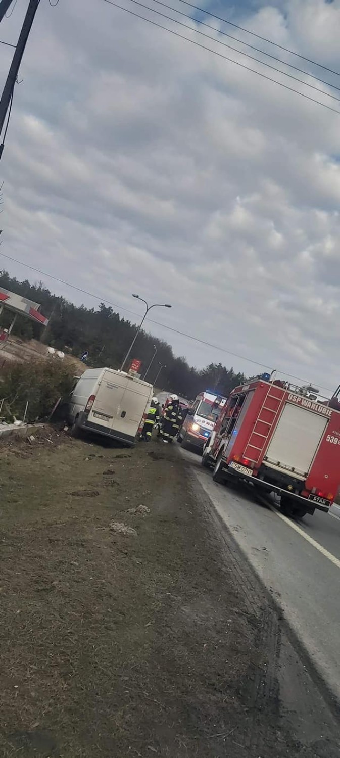 Na trasie Nowe-Warlubie bus uderzył w ogrodzenie. Dwie osoby...