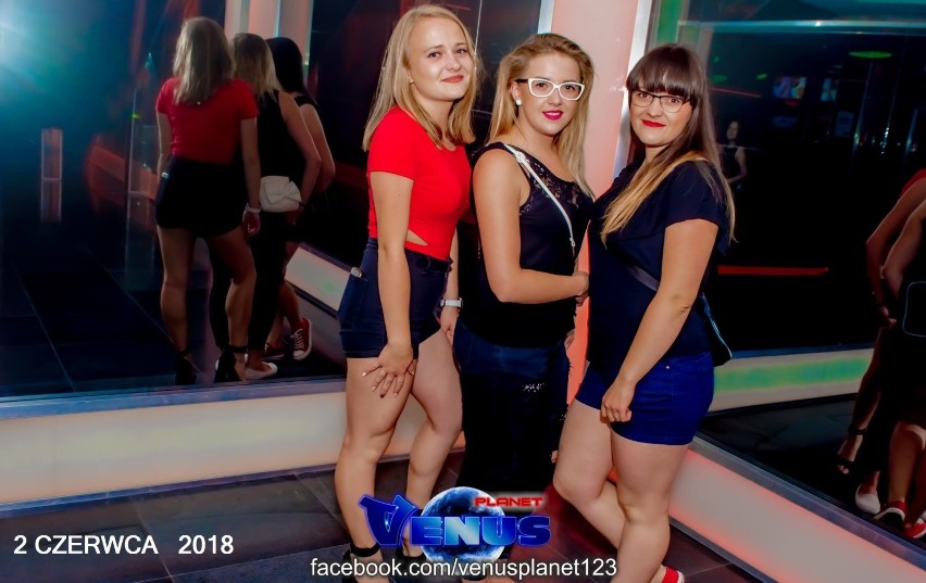 Piękne kobiety w klubie Venus Planet. Impreza z 2 czerwca 2018 [TOP 41 zdjęć]
