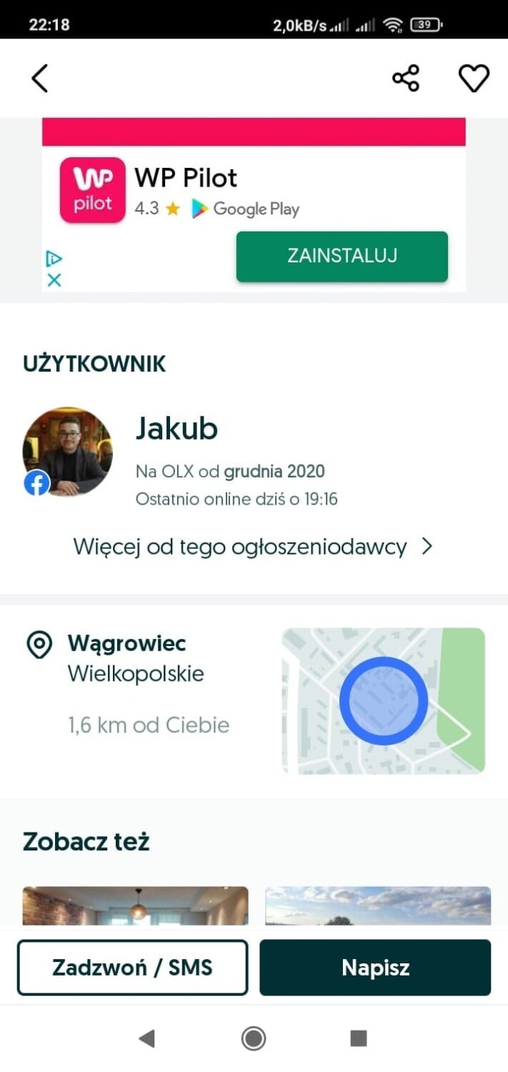 Przewodniczący rady miejskiej w Wągrowcu w oświadczeniu działkę wycenił na 80 tys zł. Tę samą oferował na sprzedaż za 200 tys. zł