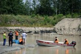 Tragedia koło Tarnowa. Ładowarka runęła do żwirowiska