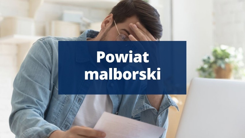 Powiat malborski. Liczba bezrobotnych w grudniu 2019 - 1712....